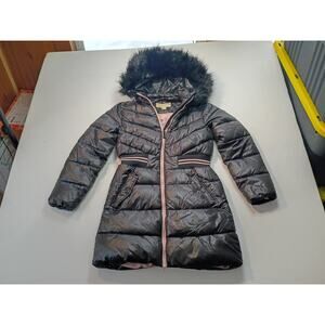 Michael Kors Girls' Black Puffer Jacket - Size 14 lg
